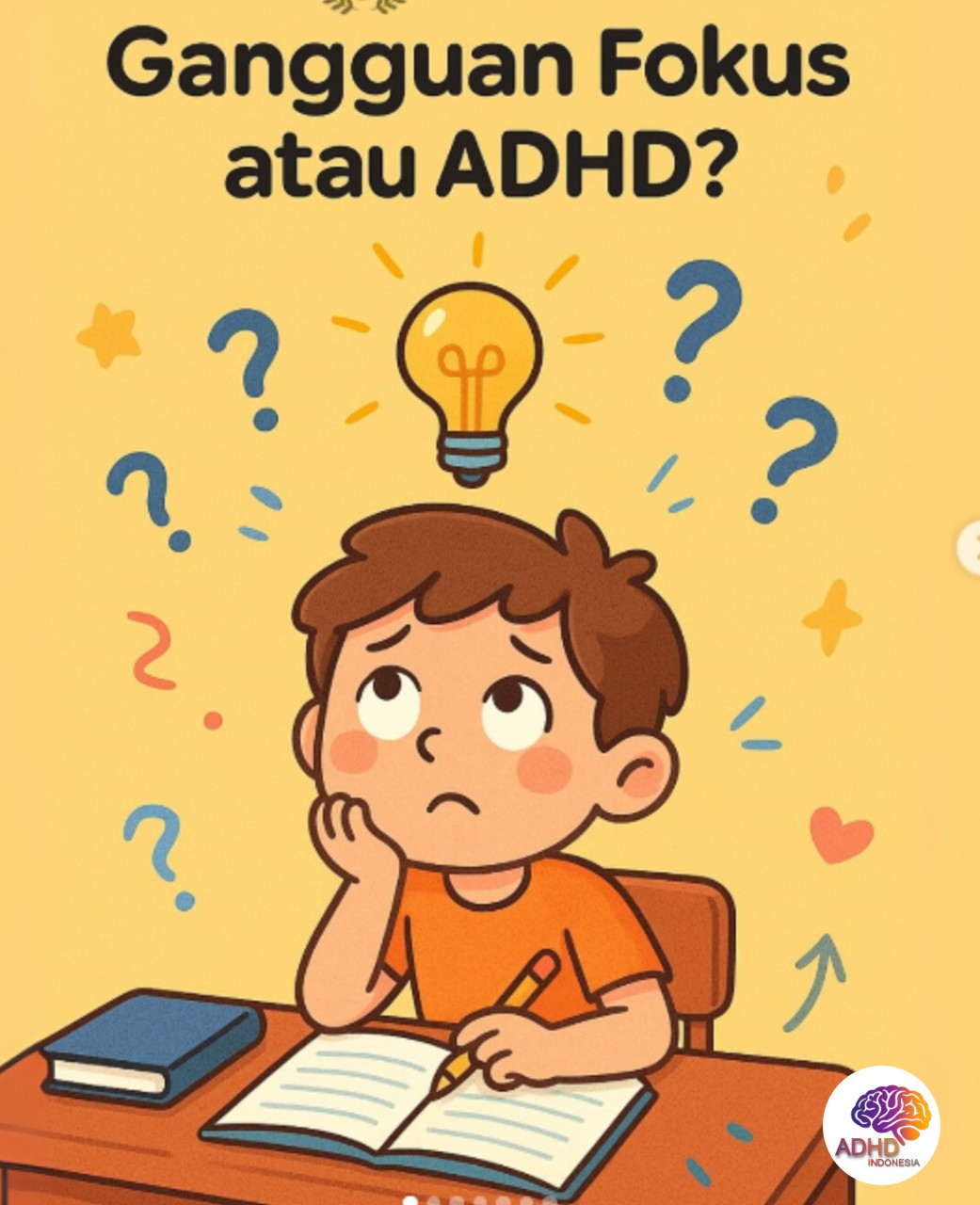 ADHD dan Kesulitan Fokus Anak: Edukasi untuk Keluarga di Kota Bima