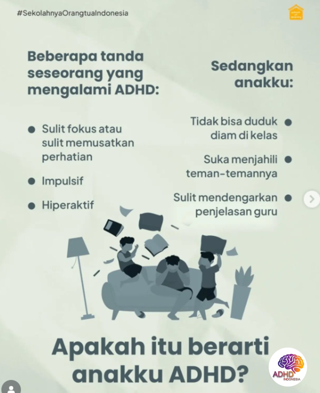 Ciri dan Gejala ADHD pada Anak Usia Dini di Kota Bima